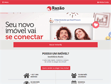 Tablet Screenshot of imobiliariarazao.com.br